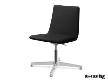 HARMONY 825-RA F34-N6 - With 4-spoke base leather chair _ LD Seating