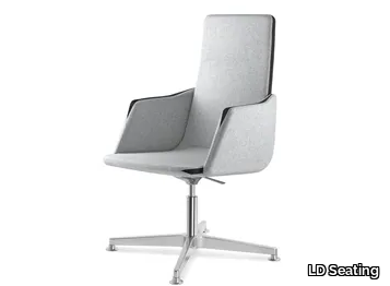 HARMONY 832-RA F34-N6 - Swivel executive chair with armrests with 4-spoke base _ LD Seating