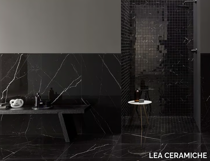 DELIGHT MARQUINA NERO - Porcelain stoneware wall/floor tiles with marble effect _ LEA CERAMICHE