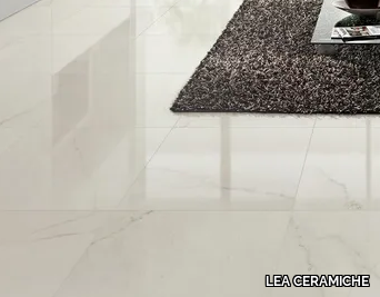 DREAMING CRYSTAL WHITE - Porcelain stoneware flooring with marble effect _ LEA CERAMICHE