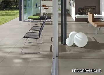 DISTRICT AVENUE - Antibacterial wall/floor tiles with concrete effect _ LEA CERAMICHE