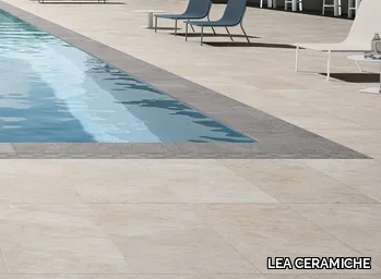 L2 SILVER FLOW IVORY FLOW L2 - Porcelain stoneware outdoor floor tiles _ LEA CERAMICHE