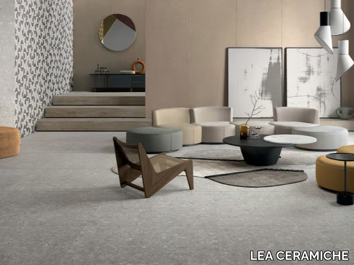 HIDDEN MID - Indoor/outdoor porcelain stoneware wall/floor tiles _ LEA CERAMICHE