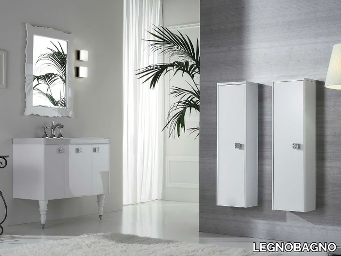 DECÒ D12 - Vanity unit with doors _ LEGNOBAGNO