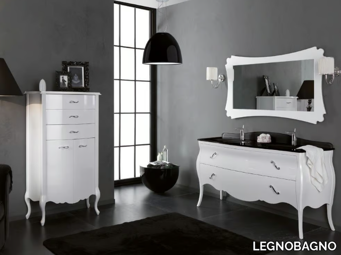 VANITY DUETTO 03 - Double vanity unit with drawers _ LEGNOBAGNO