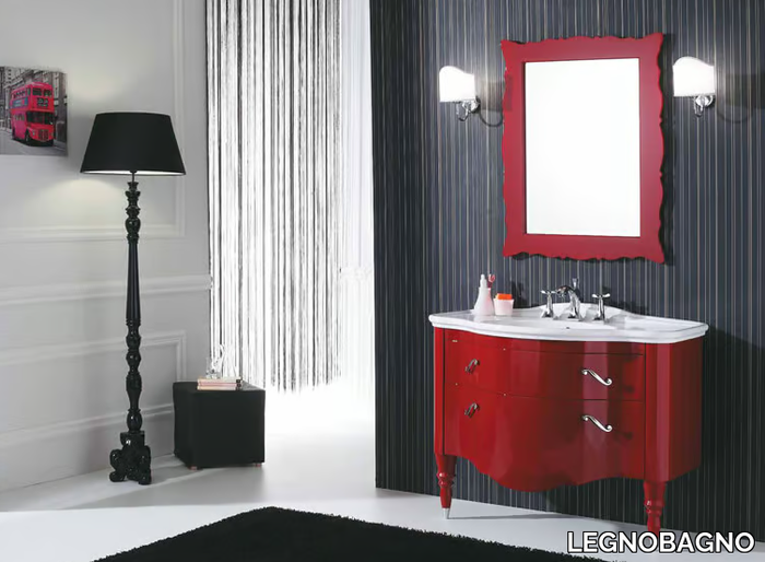 DECÒ D01 - Vanity unit with drawers _ LEGNOBAGNO