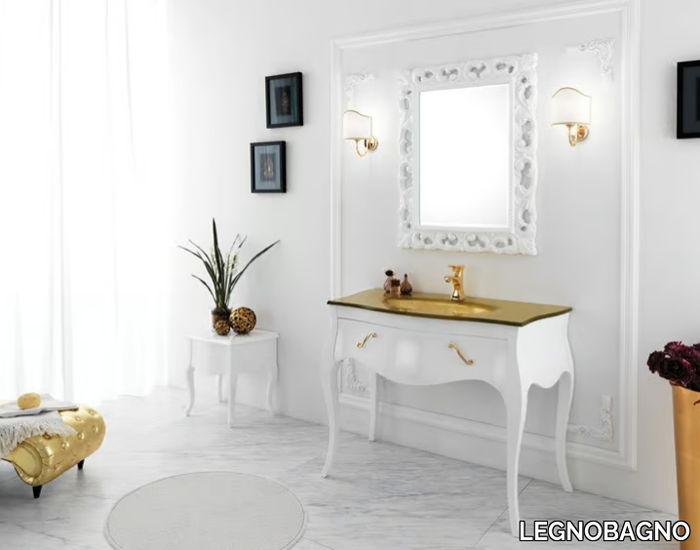 VANITY 6 - Wooden vanity unit _ LEGNOBAGNO