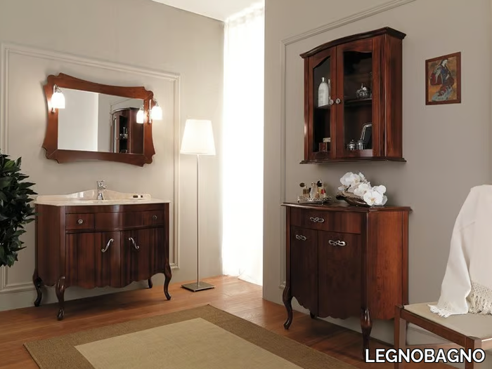 NARCISO 5 - Wooden vanity unit _ LEGNOBAGNO