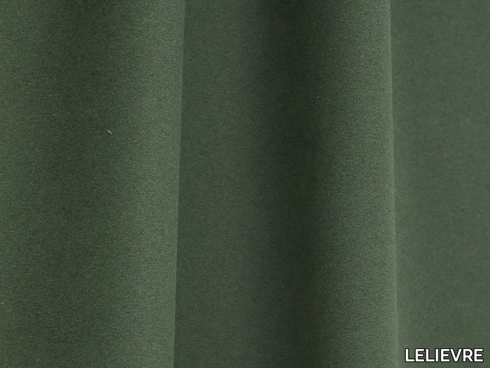 WOOLY - Solid-color anti-bacterial polyester upholstery fabric _ LELIEVRE