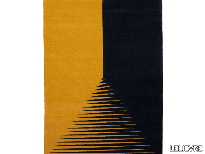 XANTHO - Rectangular wool rug with geometric shapes _ LELIEVRE