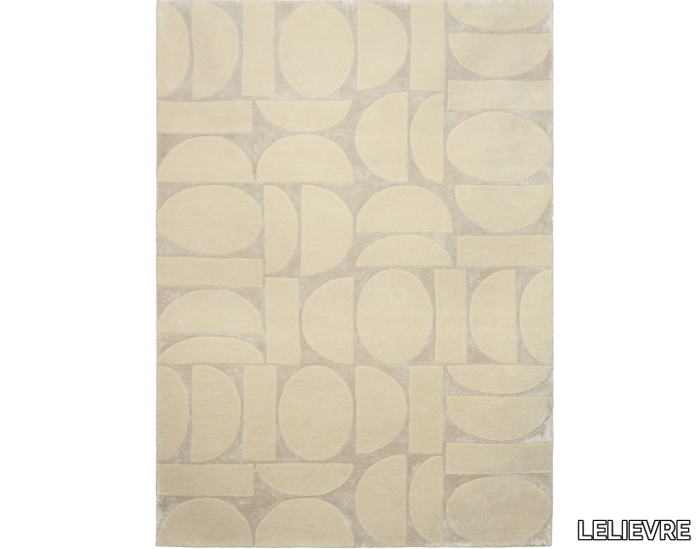 ALTA - Rectangular wool rug with geometric shapes _ LELIEVRE