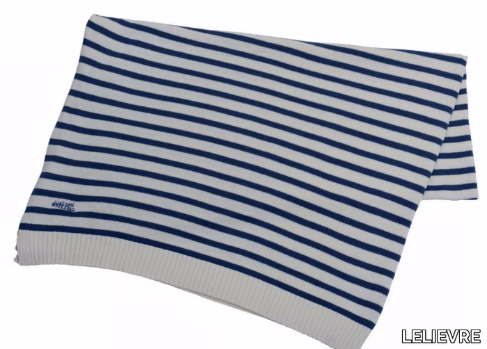 JEAN PAUL GAULTIER - INTEMPOREL - Striped Modal® lap robe _ LELIEVRE