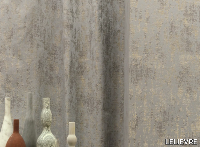 ANTICA - Trevira® CS wall fabric for curtains _ LELIEVRE