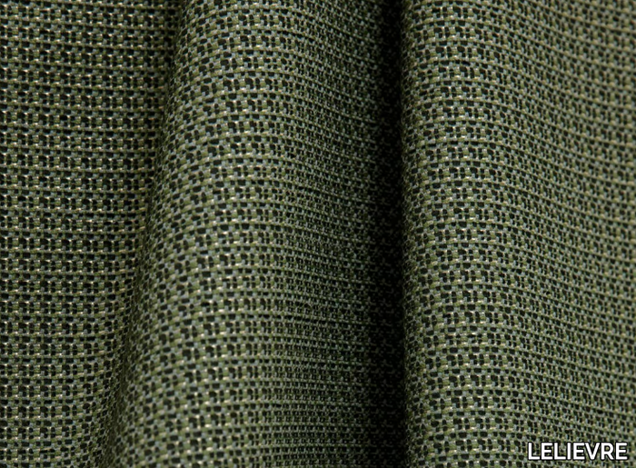 DONNA - Tweed polyester fabric for curtains _ LELIEVRE