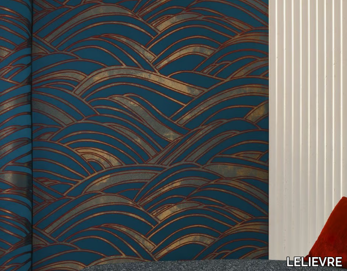 DUOMO - Trevira® CS wall fabric for curtains _ LELIEVRE