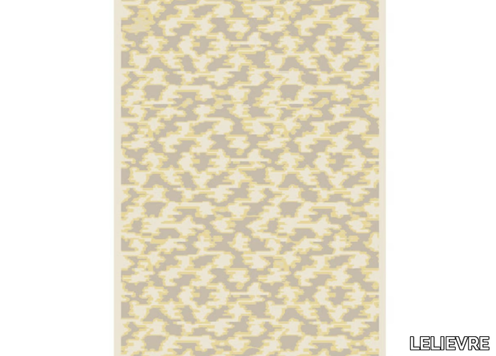 ECRIN - Patterned rectangular wool rug _ LELIEVRE