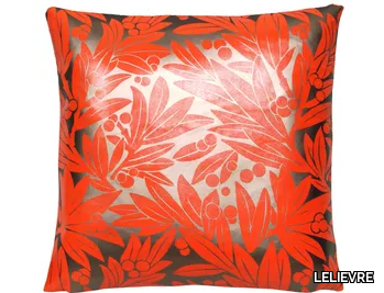 SANTA FE - Square Eco-leather cushion _ LELIEVRE