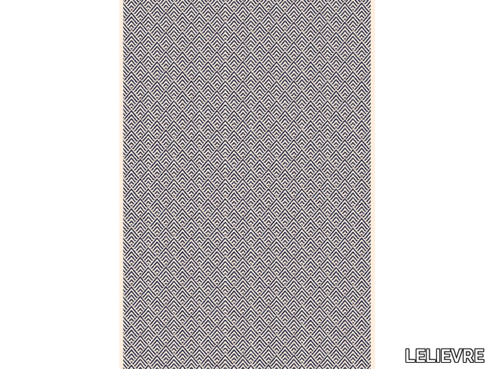 SOMMET - Rectangular wool rug with geometric shapes _ LELIEVRE