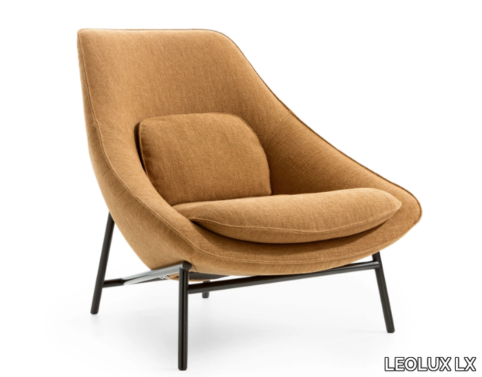 LXR25 - Fabric armchair _ LEOLUX LX