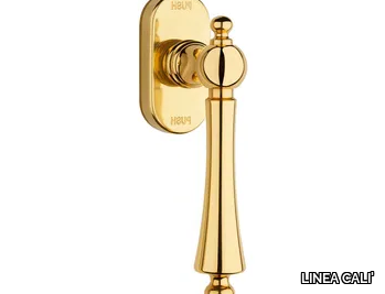 HEIDI - Brass window handle on rose _ LINEA CALI'