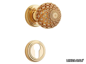 SOGNO - Brass door knob with Swarovski® Crystals _ LINEA CALI'