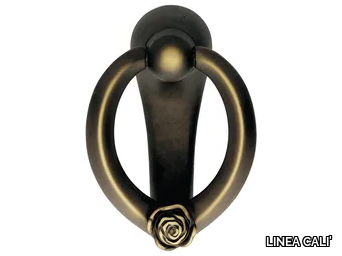 ROSE - Classic style brass door knocker _ LINEA CALI'