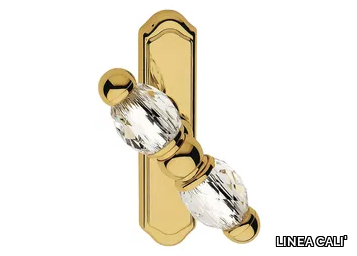 CRYSTAL - Chromed brass Cremone handle with Swarovski® Crystals on back plate _ LINEA CALI'