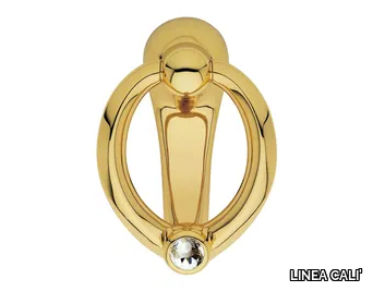 ELIKA CRYSTAL - Chromed brass door knocker _ LINEA CALI'