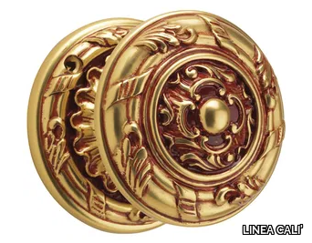 ROCOCÒ - Chromed brass door knob _ LINEA CALI'