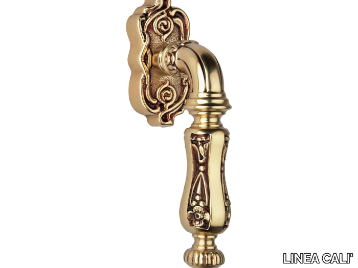 SOLEIL - Louis XVI DK brass window handle _ LINEA CALI'