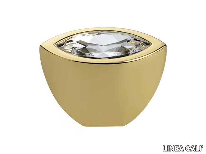 ELIPSE - Zamak furniture knob with Swarovski® Crystals _ LINEA CALI'