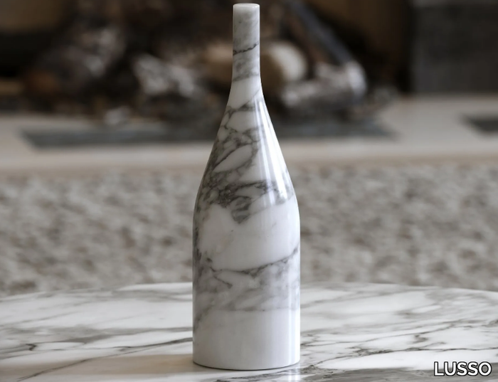 VINO - Arabescato marble decorative object _ LUSSO