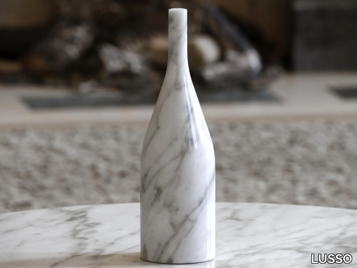 VINO - Carrara marble decorative object _ LUSSO