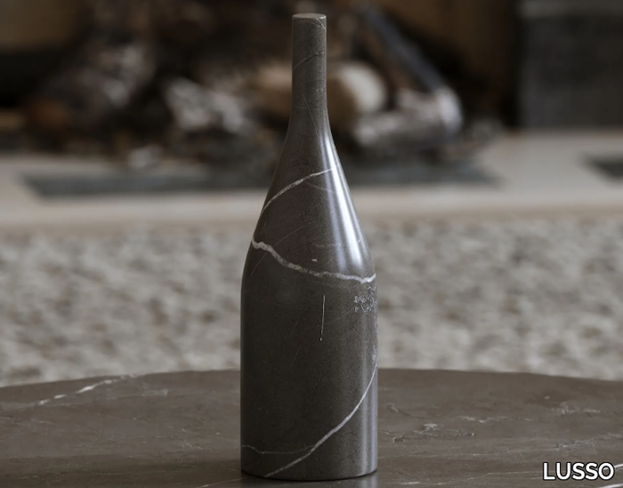 VINO - Pietra Grey marble decorative object _ LUSSO