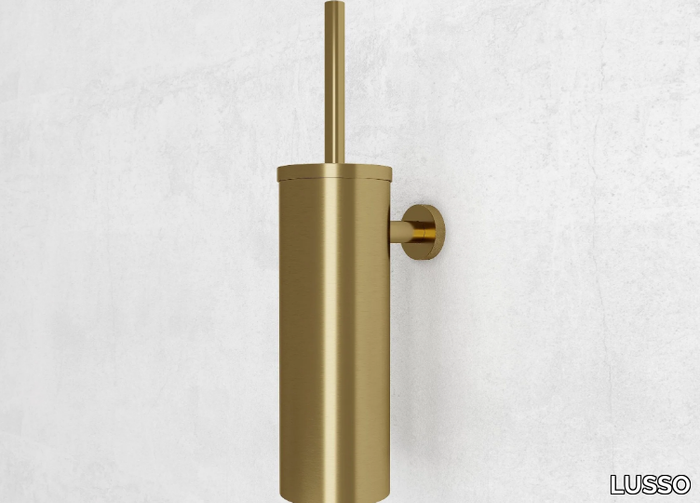 URBAN - Wall-mounted stainless steel toilet brush _ LUSSO