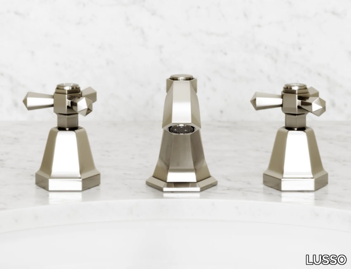 ETON - 3 hole countertop washbasin mixer _ LUSSO