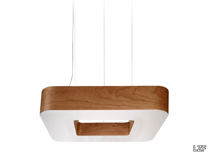 CUAD - Handmade wood veneer pendant lamp _ LZF