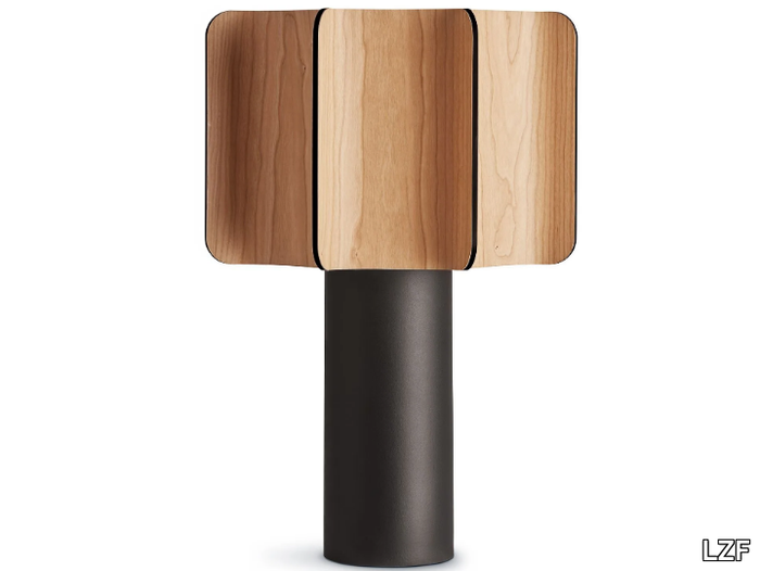 KACTOS - Wood veneer table lamp _ LZF