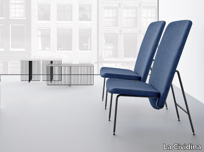 ALA - Upholstered fabric easy chair _ La Cividina