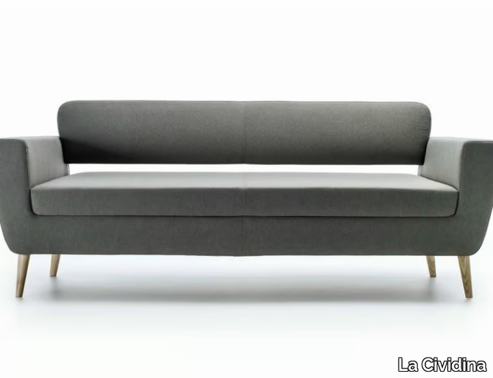 SERIE_50 - 3 seater fabric leisure sofa _ La Cividina