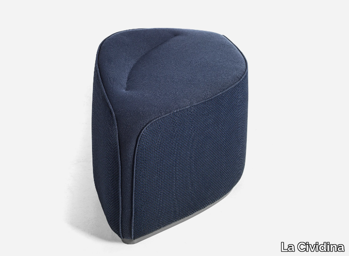 WAVES - Upholstered pouf _ La Cividina