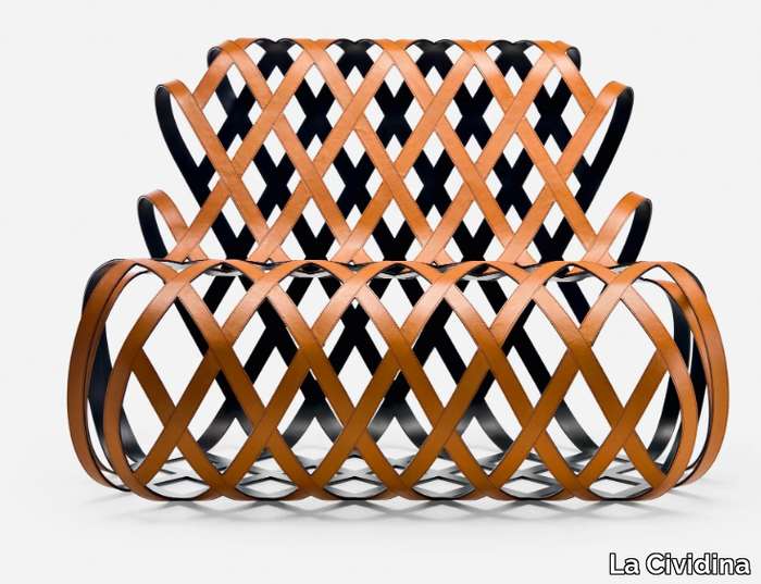 ARIA - Relaxing steel armchair _ La Cividina