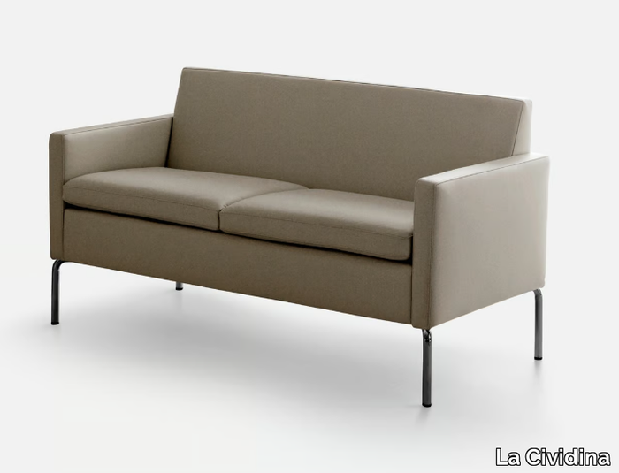 SOCRATE - 2 seater sofa with fire retardant padding _ La Cividina