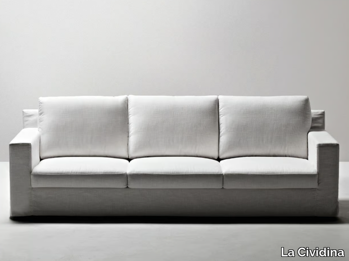 MANHATTAN - 3 seater fabric sofa _ La Cividina