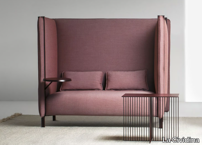 PINCH - High-back fabric sofa _ La Cividina