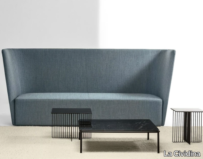 VELOUR - High-back leisure sofa _ La Cividina