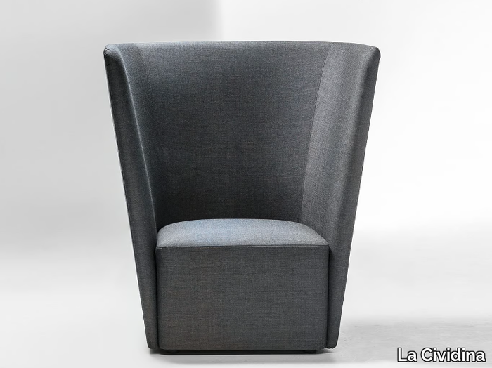 VELOUR - Armchair high-back _ La Cividina