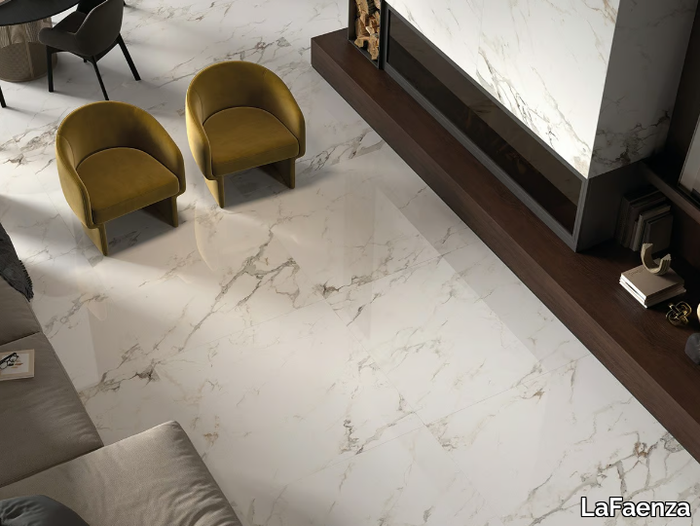 AESTHETICA BRECCIA CAPRAIA - Full-body porcelain stoneware wall/floor tiles with marble effect _ LaFaenza