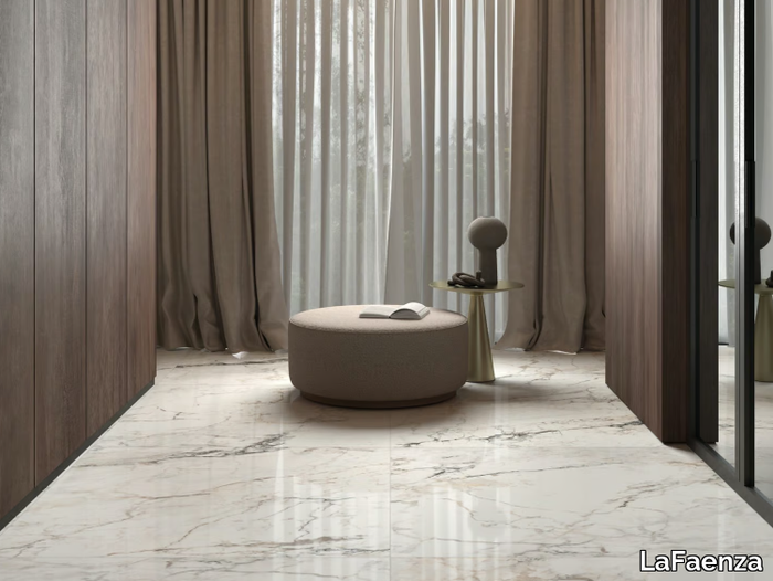 AESTHETICA PAONAZZETTO - Full-body porcelain stoneware wall/floor tiles with marble effect _ LaFaenza