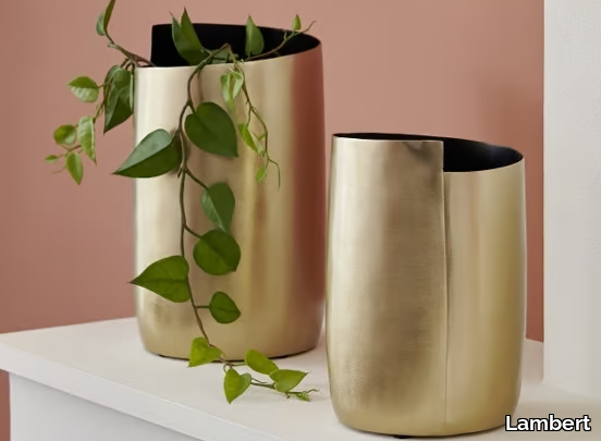 ALINE - Aluminium vase _ Lambert